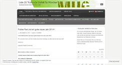 Desktop Screenshot of kulturellevielfaltmuenchen.wordpress.com