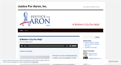 Desktop Screenshot of justiceforaaron.wordpress.com