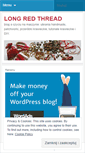 Mobile Screenshot of longredthread.wordpress.com