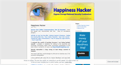 Desktop Screenshot of happinesshacker.wordpress.com