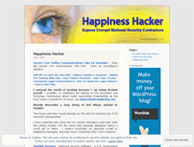 Tablet Screenshot of happinesshacker.wordpress.com