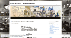 Desktop Screenshot of dreemfinder.wordpress.com