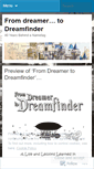 Mobile Screenshot of dreemfinder.wordpress.com