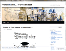 Tablet Screenshot of dreemfinder.wordpress.com