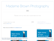 Tablet Screenshot of mmebrown.wordpress.com