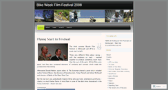 Desktop Screenshot of bikeweekfilmfestival2008.wordpress.com