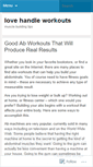 Mobile Screenshot of mitchellsandoval.wordpress.com