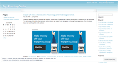 Desktop Screenshot of eggfreezingcenter.wordpress.com