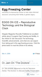 Mobile Screenshot of eggfreezingcenter.wordpress.com