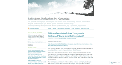 Desktop Screenshot of alessandrareflections.wordpress.com