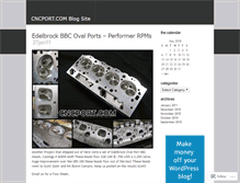 Tablet Screenshot of cncport.wordpress.com