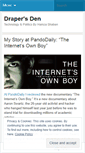 Mobile Screenshot of drapersden.wordpress.com