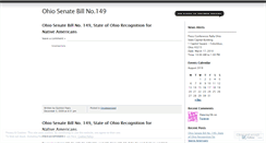 Desktop Screenshot of ohiosenatebill149.wordpress.com