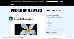 Desktop Screenshot of 724flowers.wordpress.com