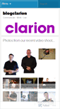 Mobile Screenshot of blogclarion.wordpress.com