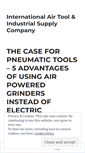 Mobile Screenshot of internationalairtool.wordpress.com