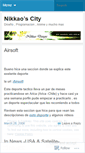 Mobile Screenshot of nikkao.wordpress.com