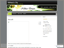 Tablet Screenshot of nikkao.wordpress.com
