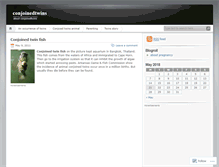 Tablet Screenshot of conjoinedtwins.wordpress.com
