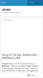Mobile Screenshot of aivalo.wordpress.com