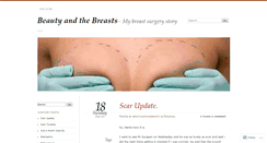 Desktop Screenshot of beautyandthebreasts.wordpress.com