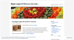Desktop Screenshot of magiedichicca66.wordpress.com
