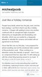 Mobile Screenshot of michealjacob.wordpress.com