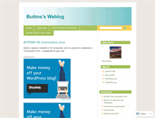 Tablet Screenshot of buitms.wordpress.com