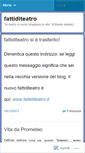Mobile Screenshot of fattiditeatro.wordpress.com