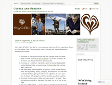 Tablet Screenshot of baycoffee.wordpress.com