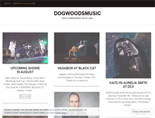Tablet Screenshot of dogwoodsmusic.wordpress.com