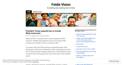 Desktop Screenshot of feldie.wordpress.com