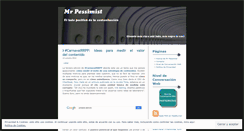 Desktop Screenshot of mrpessimist.wordpress.com