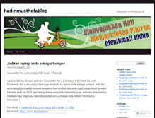 Tablet Screenshot of hadinmusthofablog.wordpress.com