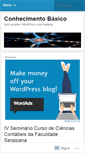 Mobile Screenshot of conhecimentobasico.wordpress.com