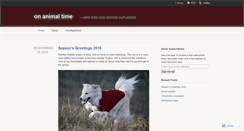 Desktop Screenshot of animaltimeonline.wordpress.com