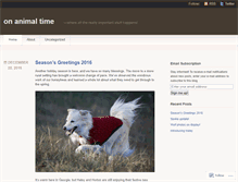 Tablet Screenshot of animaltimeonline.wordpress.com