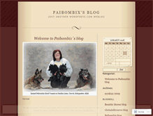 Tablet Screenshot of paibombix.wordpress.com