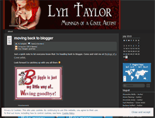 Tablet Screenshot of lyntaylor.wordpress.com