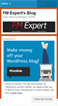 Mobile Screenshot of fmexpert.wordpress.com