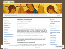 Tablet Screenshot of islam2jesus.wordpress.com