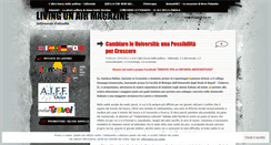Desktop Screenshot of livingonair.wordpress.com