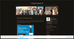 Desktop Screenshot of frdomenicosaginario.wordpress.com