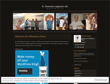Tablet Screenshot of frdomenicosaginario.wordpress.com
