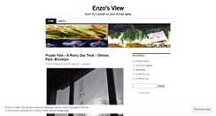 Desktop Screenshot of enzosview.wordpress.com