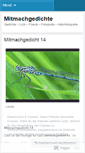 Mobile Screenshot of mitmachgedichte.wordpress.com