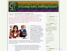 Tablet Screenshot of core4all.wordpress.com