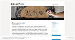 Desktop Screenshot of eeping.wordpress.com