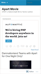 Mobile Screenshot of apartmovie.wordpress.com