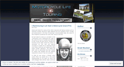 Desktop Screenshot of motorcyclelifeandtouring.wordpress.com